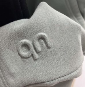 3D embossed logo