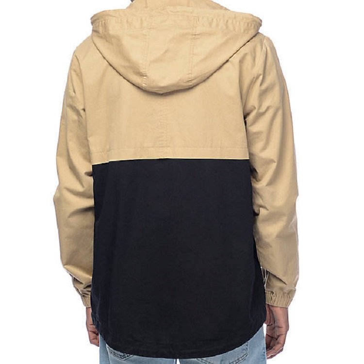 Men’s Black Windbreaker Jacket – 