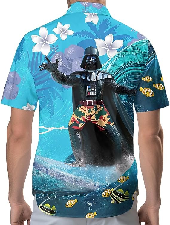 Modetrail Star Wars Tarkin The Clone Wars Hawaiian Shirt Costume, S-5XL US Size, Unisex Button Down Shirt