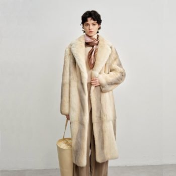 New Siberian Angora Rabbit Fur Coat (Bulk OEM) – Custom Length/Color/Lining for Brands