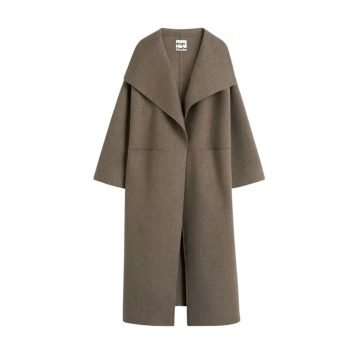 High-End Custom Wool Cashmere Coat | Private Label Outerwear Manufacturing